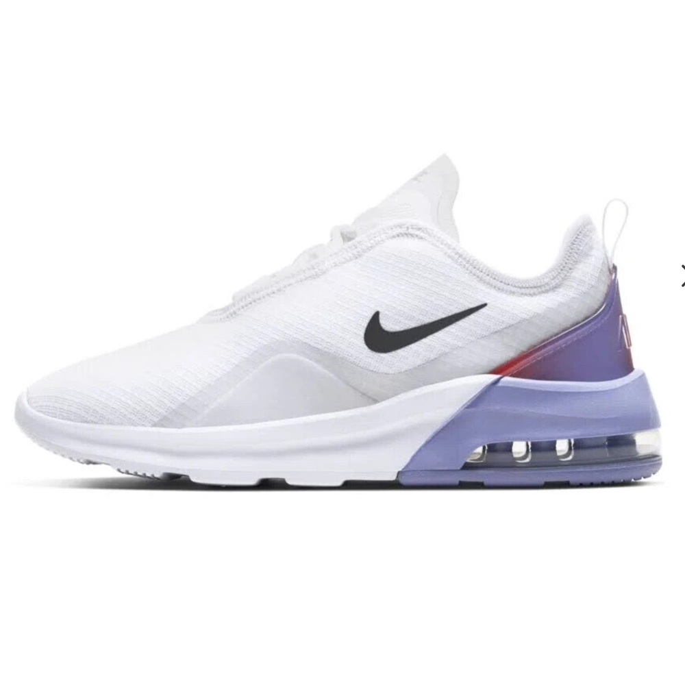 Nike Air Max Motion 2, women’s size 8.5, white/purple running shoes